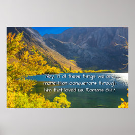 ローマ8:37 ポスター