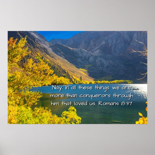 ローマ8:37 ポスター (正面)