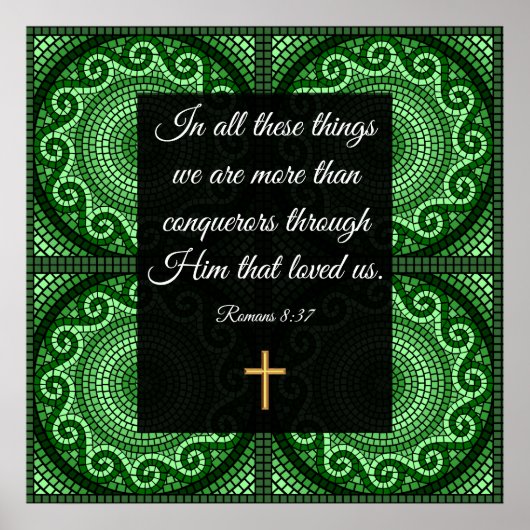 ローマ8:37 ポスター (正面)