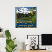 ローマ8:38キリスト教のポスター ポスター (ホームオフィス)