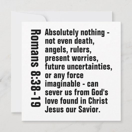 （ローマ8:38-39 CSB） カード (裏面)