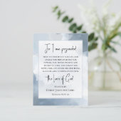 ローマ8:38-39 Love of God Christian Bible Verse ポストカード (スタンド正面)