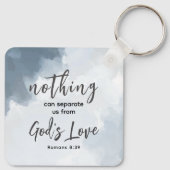 ローマ8:39神の愛と聖書の聖句クリスチャン キーホルダー (裏面)