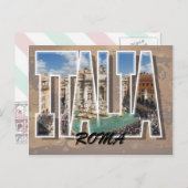 ローマ、イタリアのはがき ポストカード (正面/裏面)