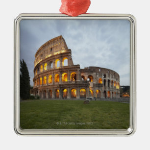 ローマ、イタリアのColosseum メタルオーナメント