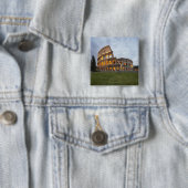 ローマ、イタリアのColosseum 缶バッジ (インサイチュ)