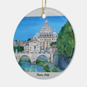 ローマ、イタリア-オーナメント セラミックオーナメント (左)