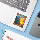 ローマ、イタリア：コロッセウムアドベンチャートラベル シール (ノートパソコンとiPhone)