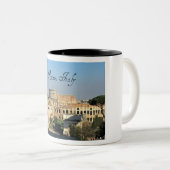ローマ、イタリア – コロッセオ ツートーンマグカップ (正面右)