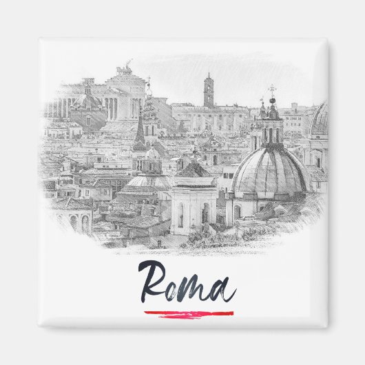 ローマ – イタリア – シティセンター マグネット (正面)