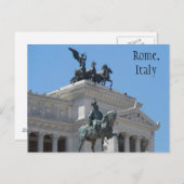 ローマ, イタリア ポストカード (正面/裏面)