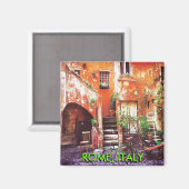 ローマ、イタリア（ムイワアデトラオクブル） マグネット (正面/裏面)