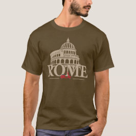 ローマ イタリア ヨーロッパ Tシャツ