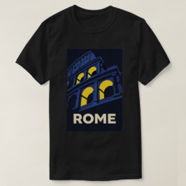 ローマ イタリア ヴィンテージ トラベル T シャツ レトロシティ