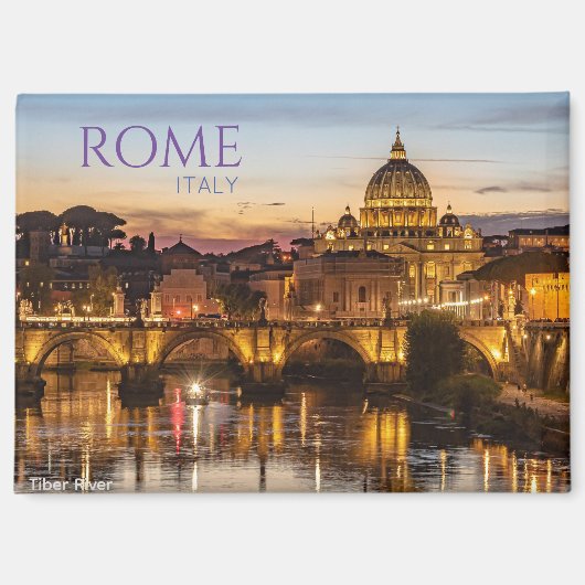 ローマ イタリア 景観 マグネット 旅行 お土産 ギフト (正面)