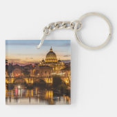 ローマ イタリア 風景 キーチェーン 旅行 お土産 ギフト (裏面)
