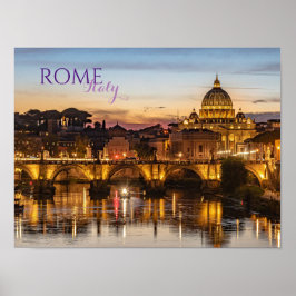 ローマ イタリア 風景 ポスター