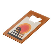 ローマ、イタリアColosseumポストカード未編集ヴィンテージ クレジットカード栓抜き (正面アングル)