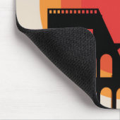 ローマ、イタリアColosseumポストカード未編集ヴィンテージ マウスパッド (コーナー)