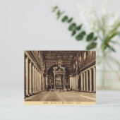 ローマ、インサイドサンタマリアマッジョーレ ポストカード (スタンド正面)