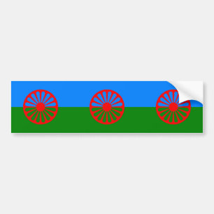 ローマ、インド バンパーステッカー