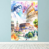 ローマ キャンバスプリント (インサイチュ (ウッドフロア))