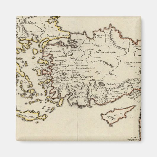 ローマ、ギリシャ、トルコ マグネット (正面)