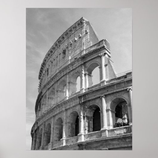 ローマ・コリセウム、ローマ・イタリア ポスター (正面)