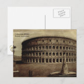 ローマ、コロシアム200AD ポストカード (正面/裏面)