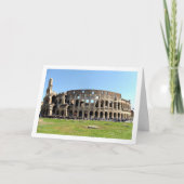 ローマ·コロッセウム（イタリア、ローマ）の群衆 カード (正面)