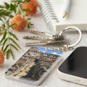 ローマ・コロッセオ、イタリア写真 キーホルダー (正面右)