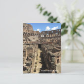 ローマ・コロッセオ、イタリア写真 ポストカード (スタンド正面)