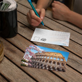ローマ コロッセオ イタリア 絵はがき 招待状