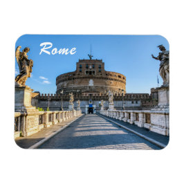 ローマ サンタンジェロ城と橋 - イタリア マグネット