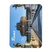 ローマ サンタンジェロ城と橋 - イタリア マグネット (縦)