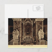 ローマ、スカラサンクタ ポストカード (正面/裏面)