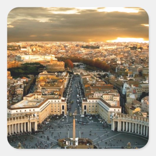 ローマ スクエアシール (正面)