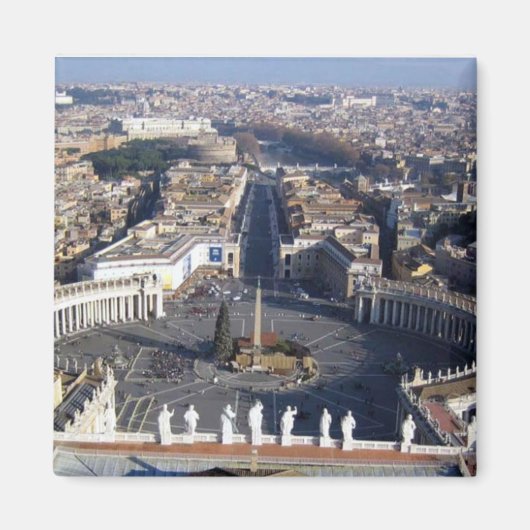 ローマ・セントピーターズ大聖堂マグネット マグネット (正面)