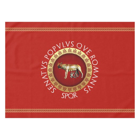 ローマ テーブルクロス (正面(横))