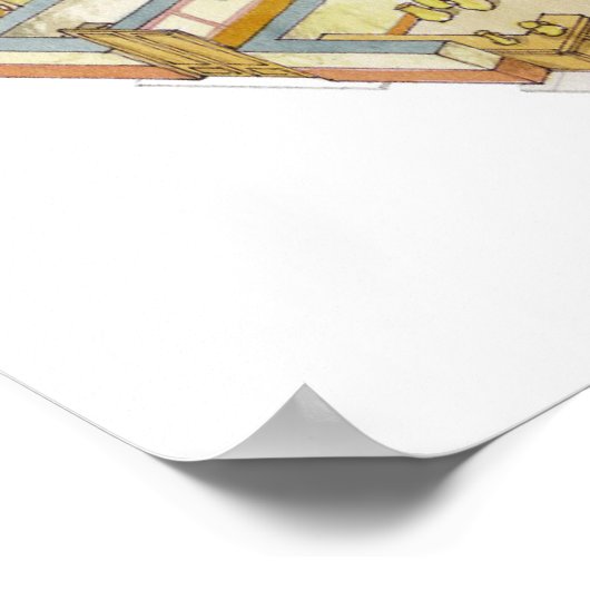 ローマ。ドムス ポスター (角)