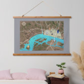 ローマ&バイキングロンドンタペストリー 吊り下げ型タペストリー (寝室)