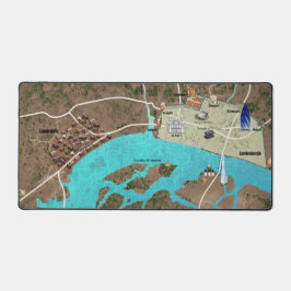 ローマ&バイキング侵略型ロンドンデスクマット デスクマット