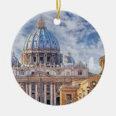 ローマ、バチカン市聖ペテロ大聖堂 セラミックオーナメント (正面)