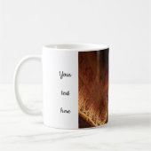 ローマ・パレンティン丘壁壁画のカスタマイズ可能 コーヒーマグカップ (左)