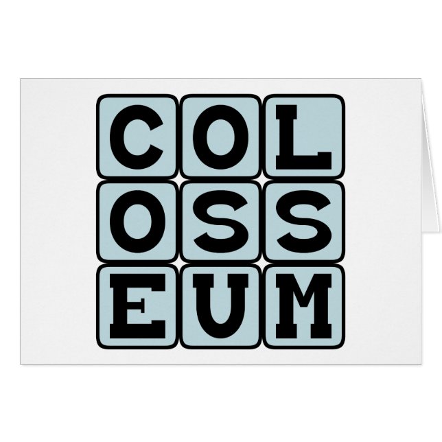 ローマ・フォーラムのコロッセオ (正面横)