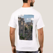 ローマ-フォーラムのColosseum --の眺め Tシャツ (裏面)