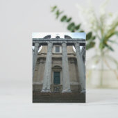 ローマ フォーラム 寺院 ポストカード (スタンド正面)