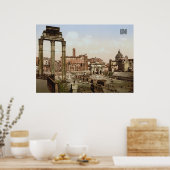 ローマ・フォーラム（1900年） ポスター (キッチン)