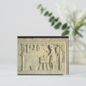 ローマ・ブッチャーズ、レリーフ、 浮き彫り ポストカード (スタンド正面)