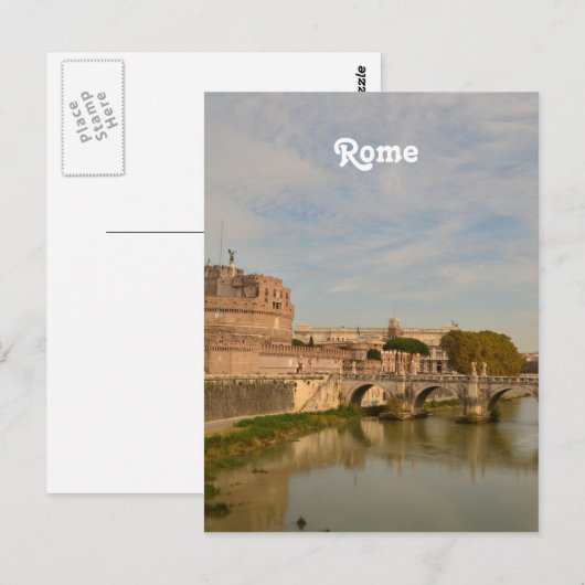 ローマ ポストカード (正面/裏面)